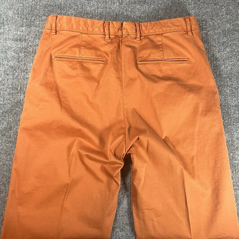 Peter Millar Mountainside Collection Orange Chino‎ Pants Size 32